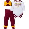 imageGerber NFL Baby Girls Nfl Team Footed Pant and Bodysuit Gift SetTeam Color