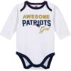 imageGerber NFL Baby Girls Nfl Team Footed Pant and Bodysuit Gift SetTeam Color