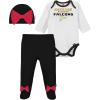 imageGerber NFL Baby Girls Nfl Team Footed Pant and Bodysuit Gift SetTeam Color