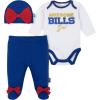 imageGerber NFL Baby Girls Nfl Team Footed Pant and Bodysuit Gift SetTeam Color