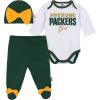 imageGerber NFL Baby Girls Nfl Team Footed Pant and Bodysuit Gift SetTeam Color