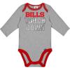 imageGerber NFL Unisex Baby Nfl Team 2 Pack Long Sleeve Onesie BodysuitBills