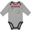 imageGerber NFL Unisex Baby Nfl Team 2 Pack Long Sleeve Onesie BodysuitBuccaneers