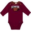 imageGerber NFL Unisex Baby Nfl Team 2 Pack Long Sleeve Onesie BodysuitCommanders