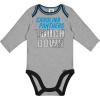 imageGerber NFL Unisex Baby Nfl Team 2 Pack Long Sleeve Onesie BodysuitPanthers