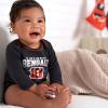 imageGerber NFL Unisex Baby Nfl Team 2 Pack Long Sleeve Onesie BodysuitTeam Color