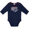 imageGerber NFL Unisex Baby Nfl Team 2 Pack Long Sleeve Onesie BodysuitTeam Color