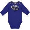 imageGerber NFL Unisex Baby Nfl Team 2 Pack Long Sleeve Onesie BodysuitTeam Color