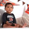 imageGerber NFL Unisex Baby Nfl Team 2 Pack Long Sleeve Onesie BodysuitTeam Color
