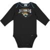 imageGerber NFL Unisex Baby Nfl Team 2 Pack Long Sleeve Onesie BodysuitTeam Color