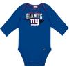 imageGerber NFL Unisex Baby Nfl Team 2 Pack Long Sleeve Onesie BodysuitTeam Color