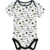 imageGerber NFL Unisex Baby Nfl Team 3 Pack Short Sleeve Onesie BodysuitTeam Color