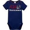 imageGerber NFL Unisex Baby Nfl Team 3 Pack Short Sleeve Onesie BodysuitTeam Color