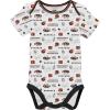 imageGerber NFL Unisex Baby Nfl Team 3 Pack Short Sleeve Onesie BodysuitTeam Color