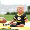 imageGerber NFL Unisex Baby Nfl Team Jersey Onesie BodysuitBlack and Gold