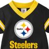 imageGerber NFL Unisex Baby Nfl Team Jersey Onesie BodysuitBlack and Gold