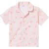 imageGerber Toddlers and Baby Girls 2Piece Coat Style Pajama Short SetFlamingoes
