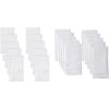 imageGerber Unisex Baby Boys Girls Birdseye Flatfold Cloth Diapers Multipack White 10 PackWhite