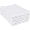 imageGerber Unisex Baby Boys Girls Birdseye Flatfold Cloth Diapers Multipack White 10 PackWhite