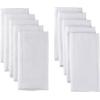 imageGerber Unisex Baby Boys Girls Birdseye Prefold Cloth Diapers Multipack White Premiun 3Ply 10 PackWhite 3ply