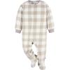 imageGerber Unisex Baby Flame Resistant Fleece Footed Pajamas 3PackMoons