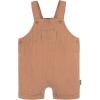 imageGerber Unisex Baby Gauze Overall Romper and TShirt SetBrown Dots