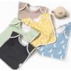 imageGerber Unisex Baby Lap Shoulder BibsMulti Grey Yellow