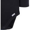 imageGerber Unisex Baby Long Sleeve Solid Onesies Multipack Interlock 180 GsmBlack