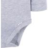 imageGerber Unisex Baby Long Sleeve Solid Onesies Multipack Interlock 180 GsmGrey Heather