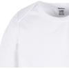 imageGerber Unisex Baby Long Sleeve Solid Onesies Multipack Interlock 180 GsmWhite