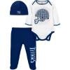 imageGerber Unisex Baby NFL Team Footed Pant and Bodysuit Gift SetTeam Color