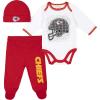 imageGerber Unisex Baby NFL Team Footed Pant and Bodysuit Gift SetTeam Color