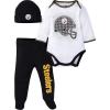 imageGerber Unisex Baby NFL Team Footed Pant and Bodysuit Gift SetTeam Color