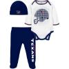 imageGerber Unisex Baby NFL Team Footed Pant and Bodysuit Gift SetTeam Color