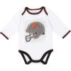 imageGerber Unisex Baby NFL Team Footed Pant and Bodysuit Gift SetTeam Color