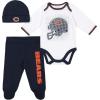imageGerber Unisex Baby NFL Team Footed Pant and Bodysuit Gift SetTeam Color