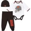 imageGerber Unisex Baby NFL Team Footed Pant and Bodysuit Gift SetTeam Color