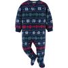imageGerber Unisex Baby Toddler Flame Resistant Fleece Footed Holiday Pajamas 2PackMulti Fairisle