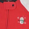 imageGerber Unisex Baby Toddler Flame Resistant Fleece Footed Holiday Pajamas 2PackRed Black Snowman