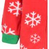 imageGerber Unisex Baby Toddler Flame Resistant Fleece Footed Holiday Pajamas 2PackSnowflakes  Bears
