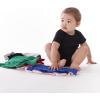 imageGerber babyboys 5 Pack Onesies Multipacks Bundle Interlock 180 GsmBlack