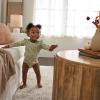 imageGerber babygirls 2pack Long Ruffle Sleeve OnesiesMushrooms