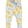 imageGerber babygirls 3piece Long Sleeve Onesies Bodysuit Pants ampamp Headband SetYellow Sunflower
