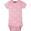 imageGerber babygirls 4pack Short Sleeve Onesies BodysuitsBunny Ballerina Purple