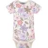 imageGerber babygirls 4pack Short Sleeve Onesies BodysuitsBunny Ballerina Purple
