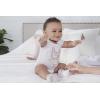 imageGerber babygirls 4pack Short Sleeve Onesies BodysuitsBunny Ballerina Purple