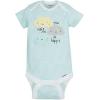 imageGerber babygirls 5pack Short Sleeve Variety Onesies BodysuitsClouds