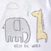 imageGerber babygirls 5pack Short Sleeve Variety Onesies BodysuitsElephant Dream