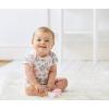 imageGerber babygirls 5pack Short Sleeve Variety Onesies BodysuitsElephantsFlowers