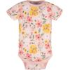 imageGerber babygirls 5pack Short Sleeve Variety Onesies BodysuitsGolden Floral